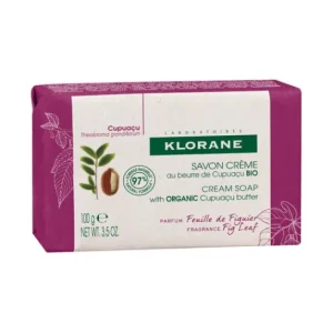 Klorane Cream Soap Feuille de Figuier with Cupuaçu Butter 100g