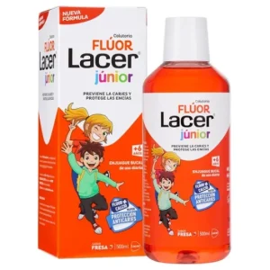 Lacer ™ Fluoride 0.05% strawberry mouthwash 500ml