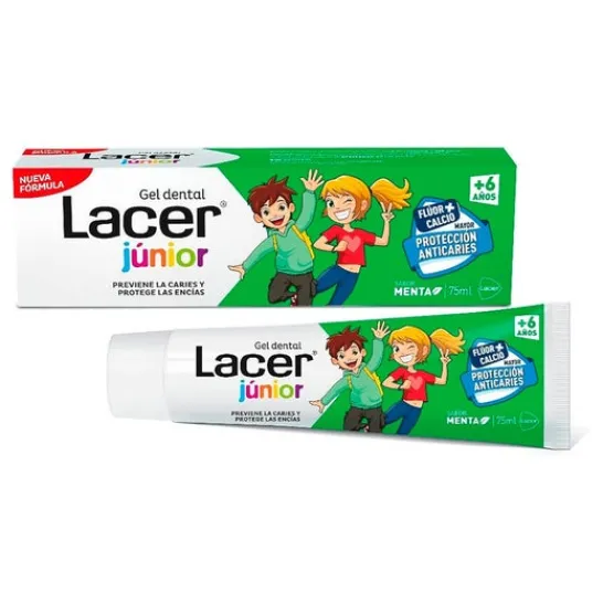 Lacer ™ Junior mint gel toothpaste 75ml