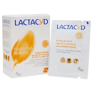 Lactacyd intimate wet wipes 10uts