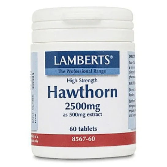 Lamberts Hawthorn 2500mg 60 Tablets