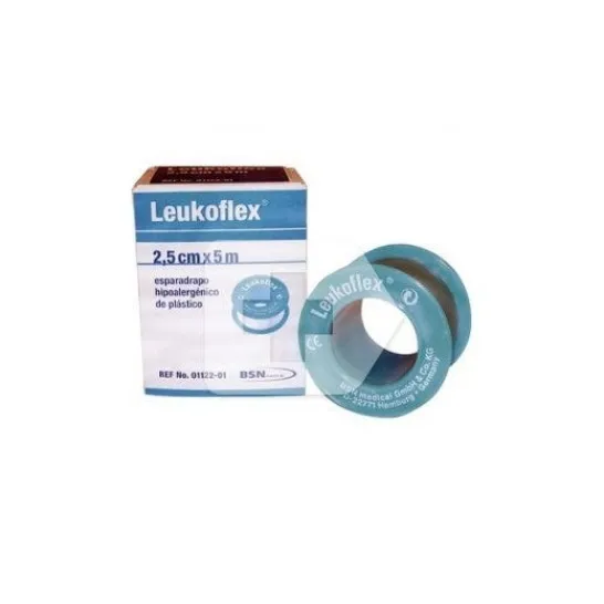 LEUKOFLEX hypoallergenic plastic adhesive tape 5MX2