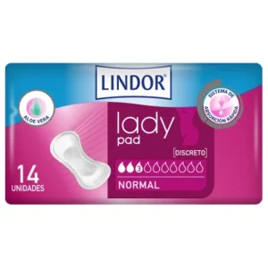 Women Lindor Lady Pad Normal Pads 14 units