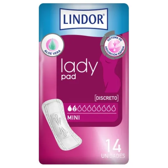 Women Lindor Lady Pad Normal Pads 14 units