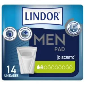 Lindor Men Pad Discreet 14 pcs