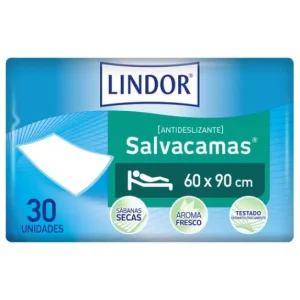 Lindor Salvacamas Anti-slip 60x90cm 30uds