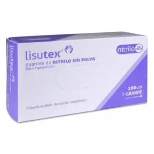 Lisutex Guantes Nitrilo Sin Polvo Talla G 100uds