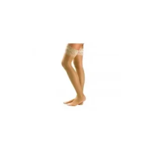 MARIES long stocking lace A-F light compression beige size 4