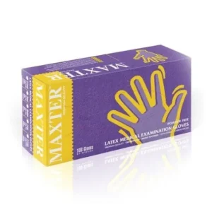 Maxter Guantes Látex Sin Polvo Talla XL 100uds