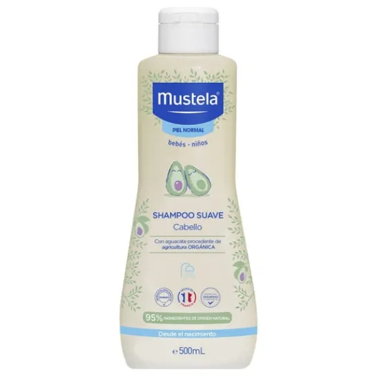 Mustela Champú Suave Con Aguacate Bio 500ml