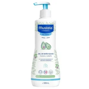 Mustela Gel De Baño Suave Con Aguacate Bio 500ml