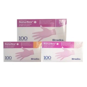 Naturflex Guante Sin Polvo Talla M 100uds