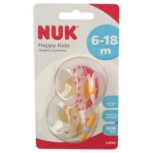Nuk ™ chupete anatómico tetina látex talla 2 2uts