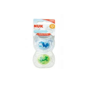 Nuk Pacifier In The Air Anatomical Silicone 0-6m 2uts
