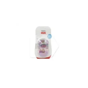 Nuk travel pacifier size 2 latex 2 uts