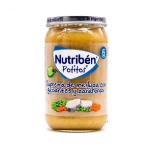 NUTRIBEN Potito Hake With Peas 235Gr