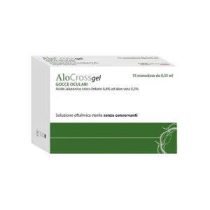 OFFHEALTH SpA Offhealth AloCrossgel Solucion Oftalmica 15 Ampollas
