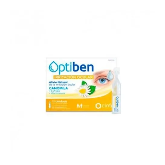 OPTIBEN irritated eyes 10 single doses