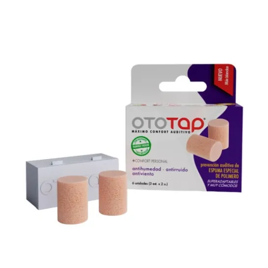 OTO-TAP OtoTap earplugs foam 6 uts