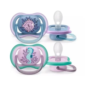 Philips Avent Ultra Air Chupete 6-18M Pez 85/61 Girl 2uds