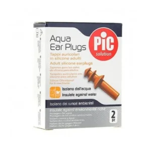 PIC Solution Aqua Ear Plugs Silicone Earplugs 2uts