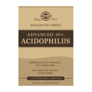 Solgar 40 Plus Advanced Acidofilus 120cap Solga