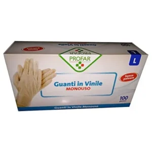 Profar Guante Vinilo Talla L 100uds
