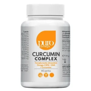 Puro Omega Curcumin Complex 60 Perlas