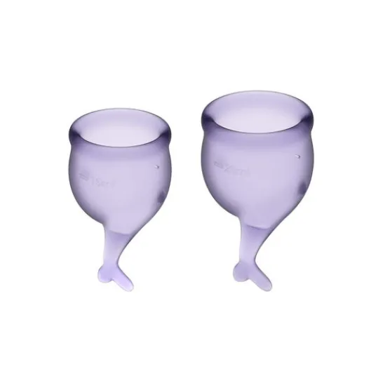 SATISFYER Feel Secure Menstrual Cup 2 pieces