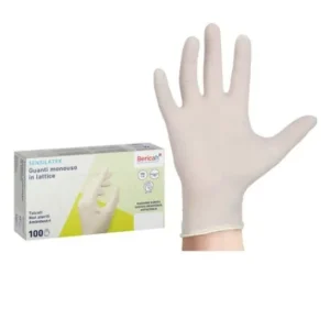 Sensilatex Guantes Látex Desechables Talla S 100uds