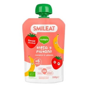 Smileat Pouch Organic Strawberry & Banana