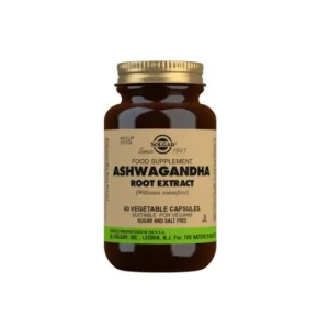 Solgar Ashwagandha (withania Somnifera) 60 Caps