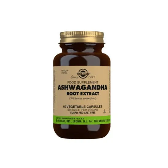 Solgar Ashwagandha (withania Somnifera) 60 Caps