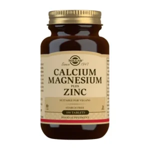 Solgar Calcium, Magnesium and Zinc 100 tablets