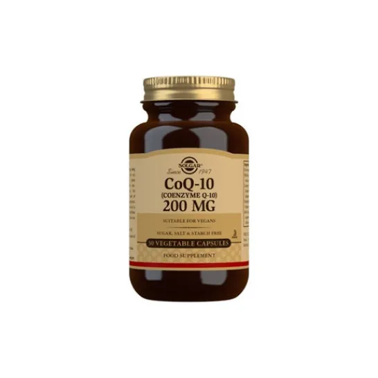 Solgar Coenzyme Q10 200mg 30 Cap Veg Veg