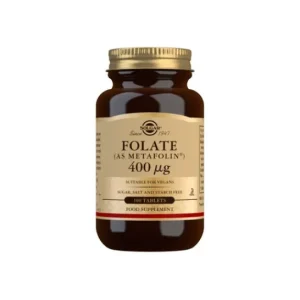 Solgar Folic Acid Folic Acid Folate 400mcg 100