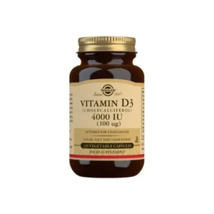 Solgar Vitamin D3 120 caps.