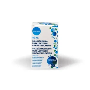 SOLUPHARM solución única para lentes de contacto blandas 60ml