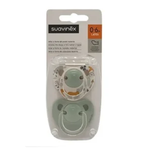 Suavinex ® anatomical latex pacifier 0-6 Months