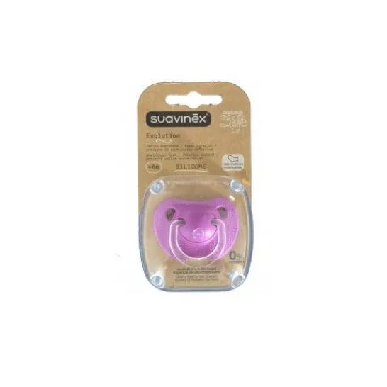 Suavinex ™ Evolution chupete silicona +6 meses 1ud