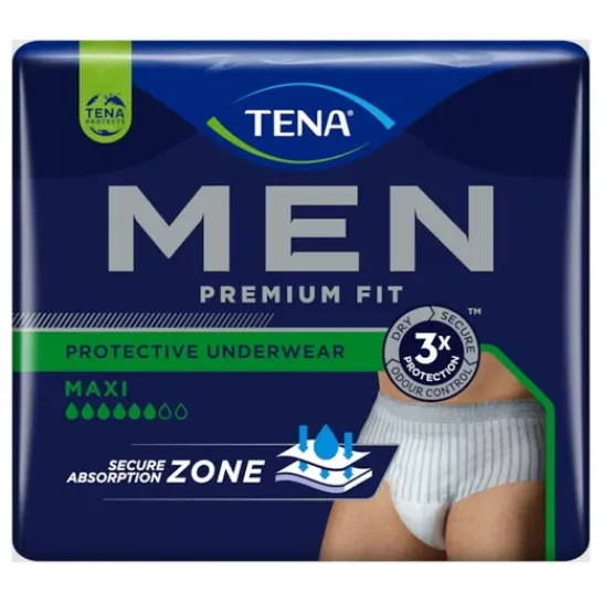 TENA Men Premium Fit Protective Underwear Maxi L 10 pcs