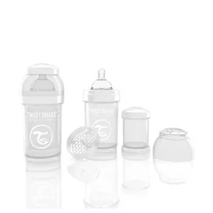 TwistShake Biberon Anticolico 180ml White