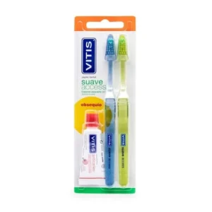 Vitis Access soft adult toothbrush 2 uts