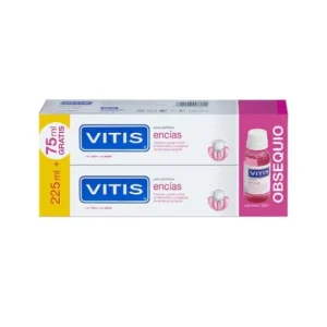 Vitis Pack Encías 2x150ml + Colutorio 75ml