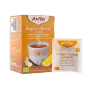 YOGI TEA orange ginger and vanilla 17 bags