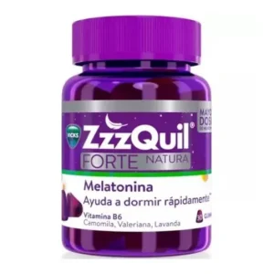ZzzQuil Natura Forte Sabor Frutos del Bosque Gummies 30uds
